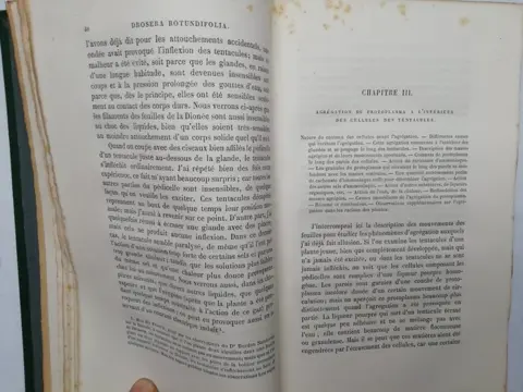 Charles Darwin - Les plantes insectivores - 1877