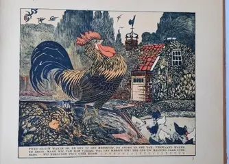 Th. van Hoytema - Twee hanen - 1898