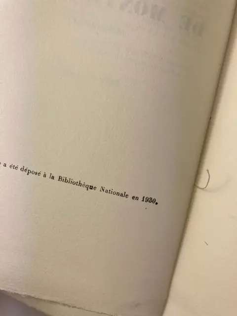 Marcel Proust - Lettres a Robert de Montesquiou [1893-1921] - 1930