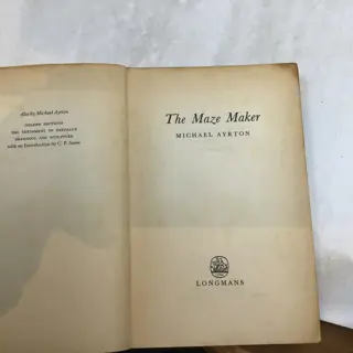 Michael Ayrton - The Maze Maker (UK Uncorrected Proof Copy) - 1967