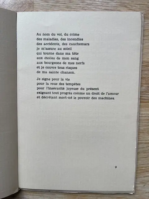 Signe; Pierre Boujut - La Vie sans recours - 1958