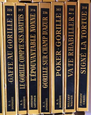 [Série Noire] Le Breton, J.H. Chase, Antoine Dominique, H. Waugh, et Al. - Collection Gallimard de 64 Volumes - 1949/1969