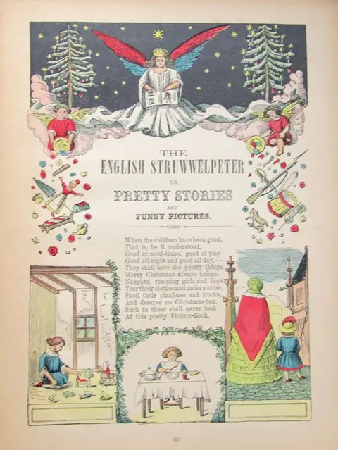 Dr. Heinrich Hoffmann - The English Struwwelpeter or Pretty Stories and Funny Pictures for Little Children - 1890/1900