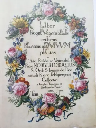 Hans Walter Lack - A Garden for Eternity, The Codex Liechtenstein { 94 colour & 28 b/w Plates) - 2000
