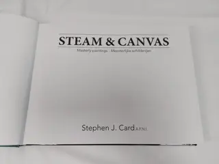 Stephen J. Card - Steam & canvas / Holland America Line 'The spotless fleet' - 2005