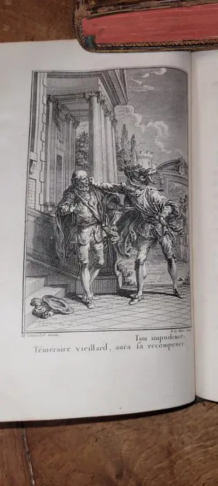 Corneille / Voltaire / Gravelot - Théâtre de Pierre Corneille. Avec des commentaires - 1764