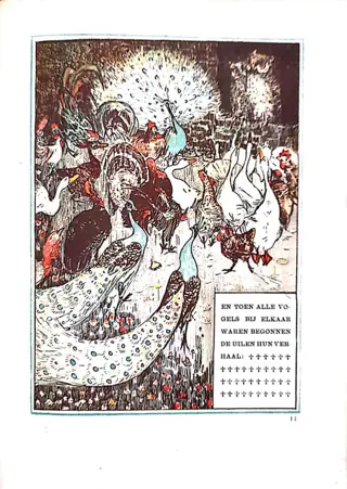 Th. van Hoytema - Uilen Geluk - 1895