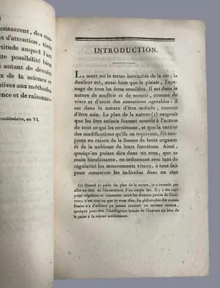 Pierre Jean Georges Cabanis - Du degré de certitude de la médecine - 1798
