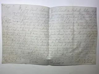 Schepenen brief van Veere - Perkament betr. boedel van wijlen Cornelius Marinus van de Graaf te Veere + 3 Documents - 1801