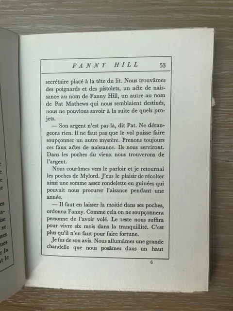 Pierre Mac Orlan - Les Vrais Mémoires De Fanny Hill [ex. numéroté] - 1929