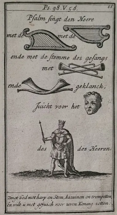 Johannes Pauli [uitg.] - De kleine print-bybel. Waar in door verscheide afbeeldingen een menigte van Bybelsche spreuken - 1720