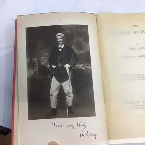 Mrs. Lang & Andrew Lang / H.J. Ford (ill) - The Strange Story Book (signed by Andrew Lang) - 1913