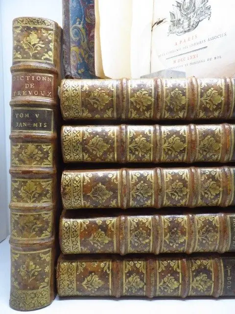 Dictionnaire universel françois et latin, vulgairement appelé Dictionnaire de Trévoux - 1771