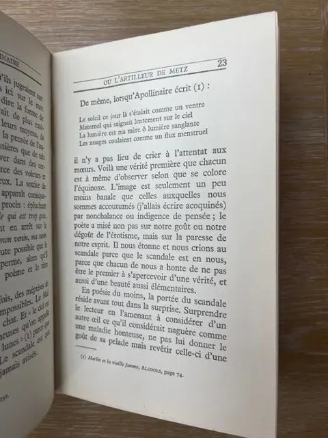 René-Guy Cadou - Guillaume Apollinaire - 1948