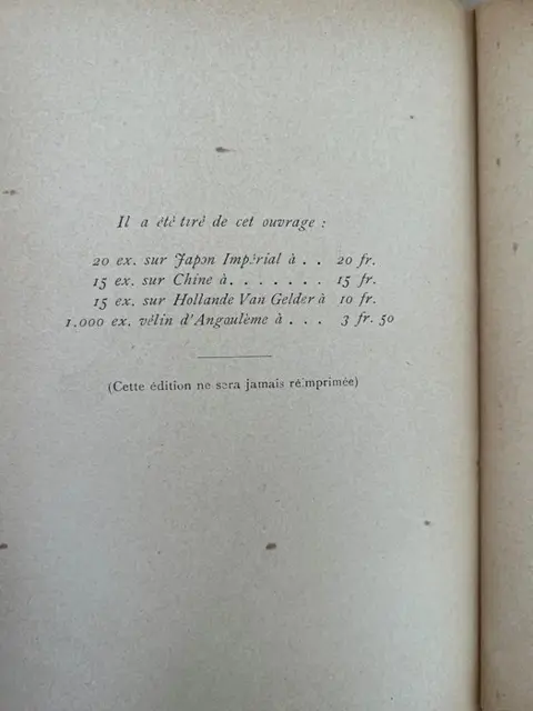 Paul Verlaine, F.A. Cazals - Epigrammes - 1894