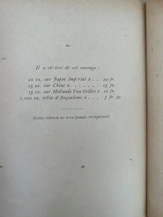 Paul Verlaine, F.A. Cazals - Epigrammes - 1894