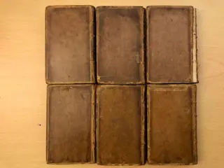 Plutarch - Plutarch's Lives Abridged from the Original Greek-6 of 8 Vols Lacking V2 & V8- 54 Leaves of Plate - 1762