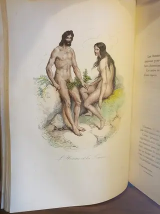 Buffon - D'Orbigny / Victor Adam - Keepsake d'histoire naturelle. Description des mammifères - 1840