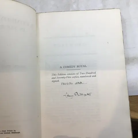 Eden Phillpotts - A Comedy Royal in four acts (limited edition no 130 signed by author) + Folly and Fresh Air - 1899/1925
