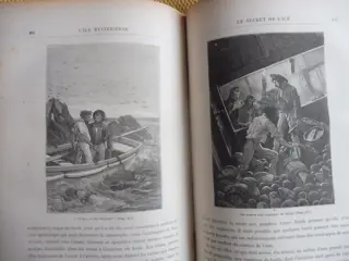 Jules Verne - L'Île Mystérieuse / Les Enfants du Capitaine Grant - 1880
