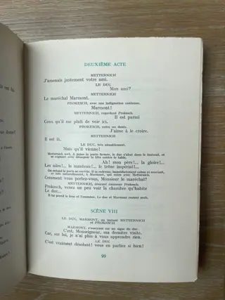 Edmond Rostand / Gradassi - L'Aiglon - 1955