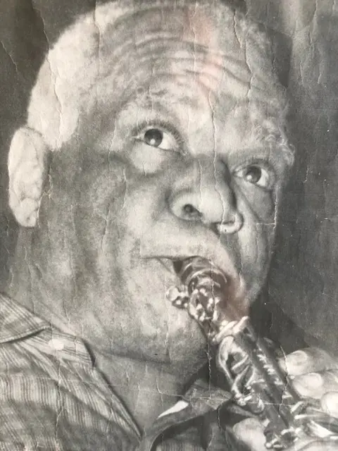 photo signée - Sidney Bechet (1897/1959) - 1954