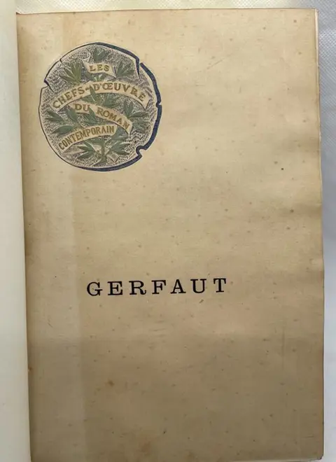 Charles de Bernard / Adolphe Weisz - Gerfaut - 1889