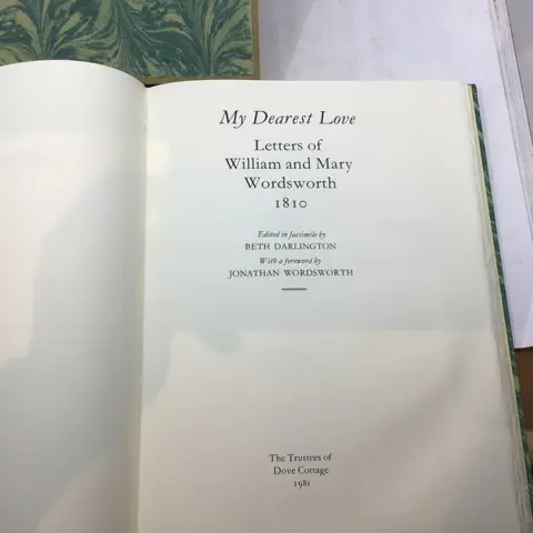 William Wordsworth - My Dearest Love: Letters of William and Mary Wordsworth 1810 (signed liimited edition) - 1981
