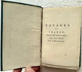 Bachaumont, Pompignan/ LaMésangère - Voyages en France - 1796