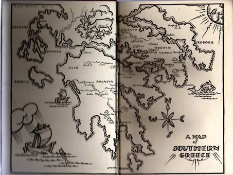Edward Hutton / Richard Winn Livingstone / F.L. Lucas & Prudence Lucas - A Glimpse of Greece / The Legacy of Greece / From Olympus to the Styx - 1921/1949