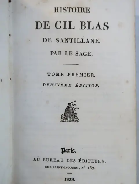 Alain-René Lesage - Voyage du jeune Anacharsis en Grèce - 1829