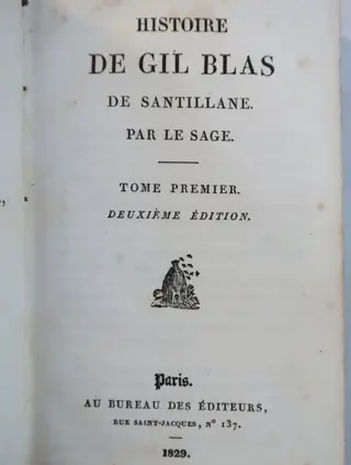 Alain-René Lesage - Voyage du jeune Anacharsis en Grèce - 1829