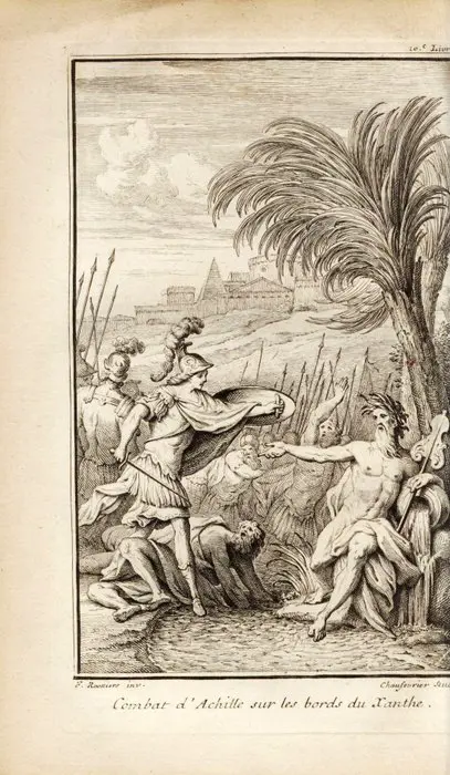 Homère / de la Motte - L’illiade, poëme, avec un discours sur Homère - 1714