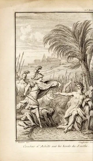 Homère / de la Motte - L’illiade, poëme, avec un discours sur Homère - 1714