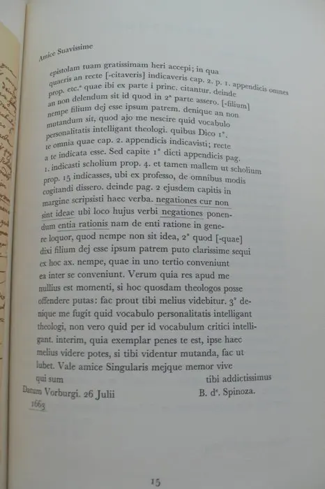 Paul van Ostaijen, Spinoza - Het bordeel van Ika Loch, Brief van Spinoza aan Lodewijk Meijer - 1975/1986