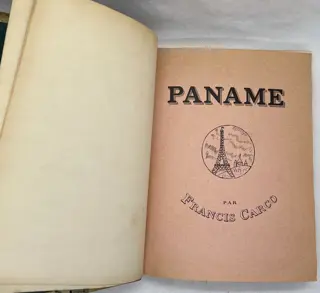 Francis Carco / Jean Oberlé - Paname [exemplaire sur papier rose] - 1927