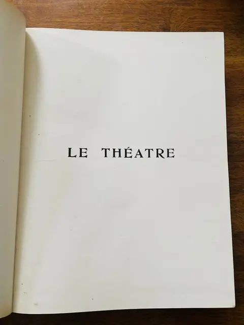 M. Manzi [dir.] - Le Théatre [joint Les Modes] - 1903