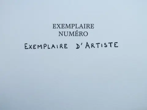 Jacques Pecnard - Déclaration des droits de l'homme et du citoyen & Enfant [ex. d'artiste] - 1984