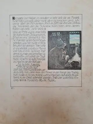 Hans Christiaan Andersen - Die Prinzessin und der Schweinehirt - met 14 kleuren litho's - 1897