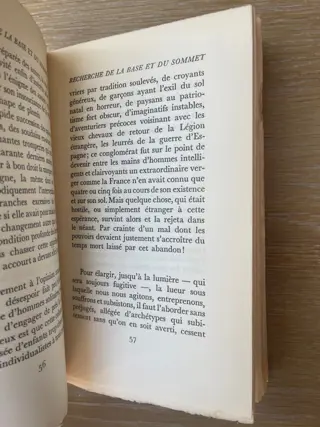 René Char - Recherche de la Base et du Sommet - 1955