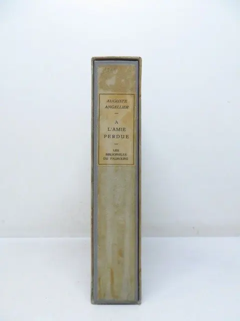 Auguste Angellier / Vettiner - A l'Amie Perdue - 1928