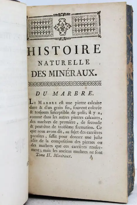 M. Le Comte De Buffon - Histoire Naturelle Des Minéraux - 1783/1788