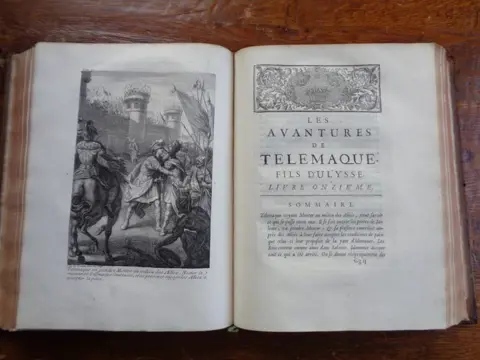 Fenelon / Coypel, Souville, Cazes, favane & Humblot,Tardieu, Cochin, Scotin - Les aventures de Telemaque, fils d'Ulysse - 1730