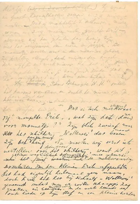 Manuscript; Godfried Bomans - Erik (of het klein insectenboek) - 1940