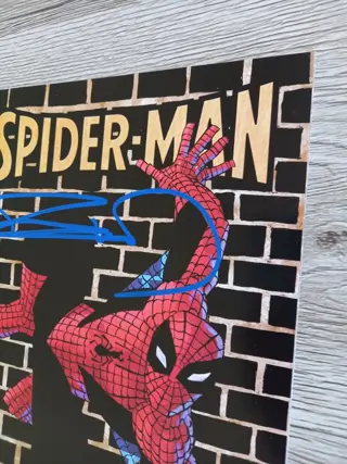 Spiderman #1 RATIO 1:50 - Signed by legendary creator Frank Miller! With COA ! - Eerste druk