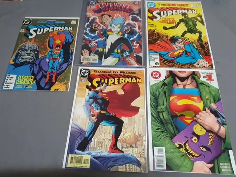 Superman - Superman lote de 11 numeros varias Keys - (1987/1987)