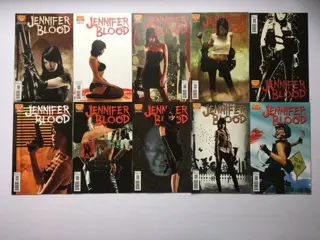 Jennifer Blood 1 t/m 36 - Complete serie inclusief veel variant covers - 70 Comics - Geniet - Eerste druk - (2011/2014)