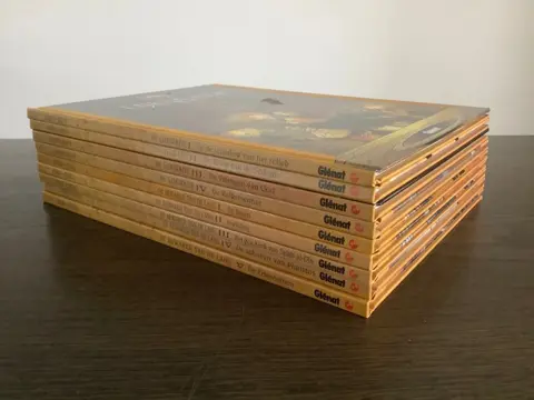 De Zwarte Loge - De Bewaker van de Lans 1 t/m 5 + De Lijkwade 1 t/m 4 - Hardcover - Eerste druk - (2002/2007)