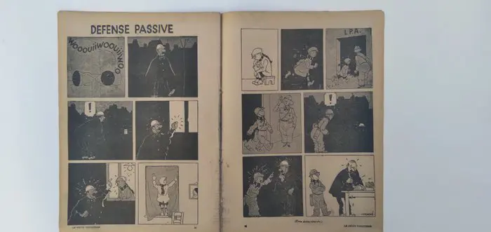 Le Petit Vingtième - Tintin - Au pays de l'or noir - Quick et Flupke - Jo , Zette, Jocko - (1937/1939)