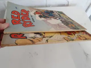 Red Ryder - T5 + T6 + ex-libris + 2x dédicace - 2x B - Eerste Belgische editie - (1952/1954)